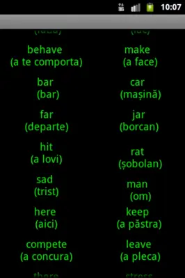 Invata engleza android App screenshot 7